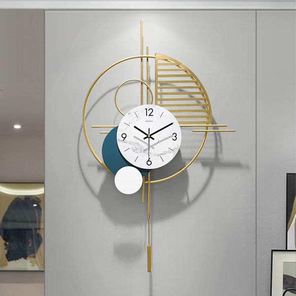 wall clocks creative clock light luxury mute pointer silent hanging living room decor home supplies
wall clocks creative clock light luxury mute pointer silent hanging living room decor home supplies