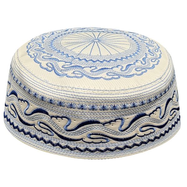 kippot blue fine embroidered muslim fashion prayer caps for mens african islamic hats indian round caps kufi jewish kippah, Blue;gray
kippot blue fine embroidered muslim fashion prayer caps for mens african islamic hats indian round caps kufi jewish kippah, Blue;gray