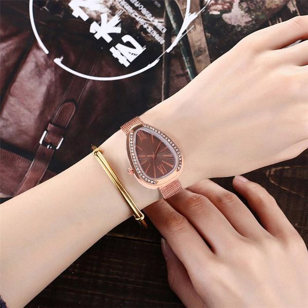 wristwatches wj-7818 wal-joy brand rhinestone watch stainless steel rose gold women casual triangle quartz wristwatch orologio da donna, Slivery;brown
wristwatches wj-7818 wal-joy brand rhinestone watch stainless steel rose gold women casual triangle quartz wristwatch orologio da donna, Slivery;brown