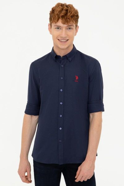 men's casual shirts original us. assn. shirt men cotton uspa logo slim fit long sleeve premium wear collection 2021 fall winter, White;black
men's casual shirts original us. assn. shirt men cotton uspa logo slim fit long sleeve premium wear collection 2021 fall winter, White;black
