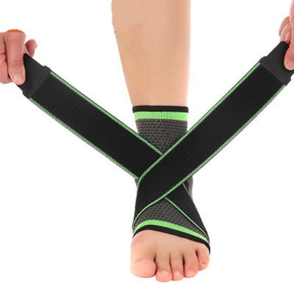 fitness sports ankle protector support badminton basketball football sprain compression belt protective brace compres, Blue;black
fitness sports ankle protector support badminton basketball football sprain compression belt protective brace compres, Blue;black