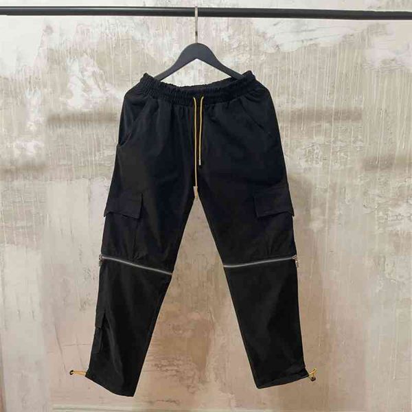women's pants & capris rhude male pants women removable pill drawstring zipper multifunctional load flapping pockets coveralls men', Black;white
women's pants & capris rhude male pants women removable pill drawstring zipper multifunctional load flapping pockets coveralls men', Black;white