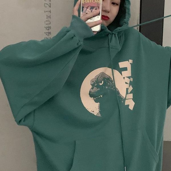 womens hoodie long sleeve dinosaur hoodies women pullovers hooded female loose fashion autumn winter korean style, Black
womens hoodie long sleeve dinosaur hoodies women pullovers hooded female loose fashion autumn winter korean style, Black
