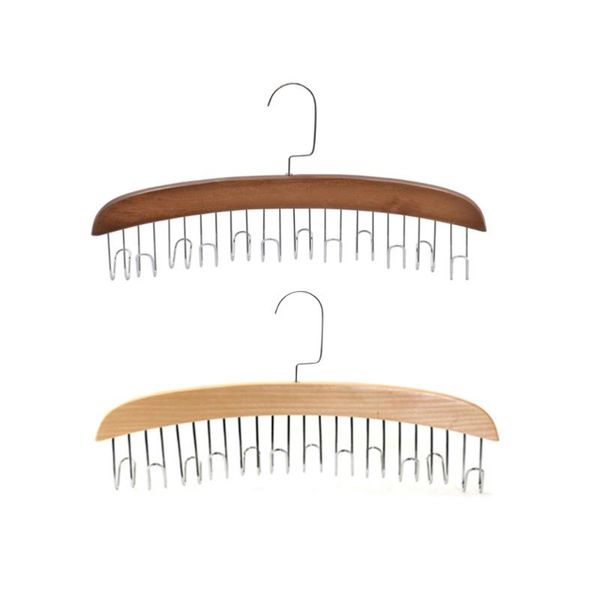multifunctional tie hanger solid wood clothes rack belt scarf with 12 hooks (wood color) hangers & racks
multifunctional tie hanger solid wood clothes rack belt scarf with 12 hooks (wood color) hangers & racks