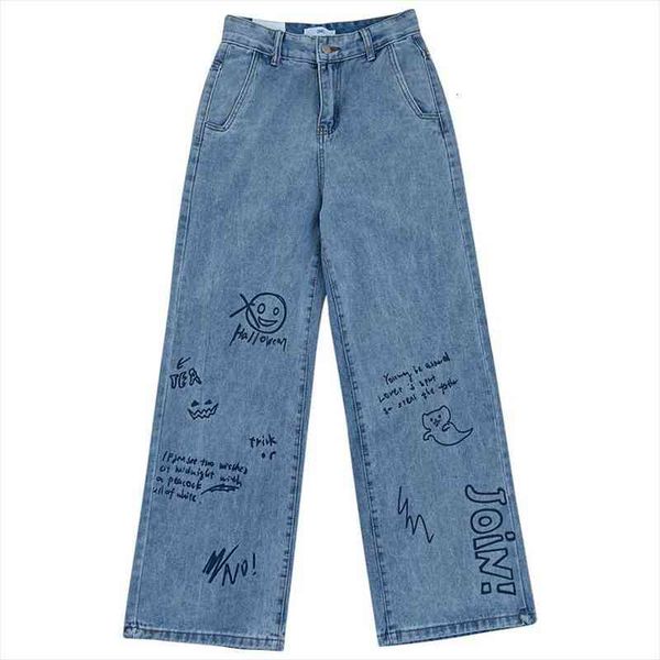 spring y2k harajuku streetwear womens jean high waist denim trousers leisure baggy vintage blue wide leg pants
spring y2k harajuku streetwear womens jean high waist denim trousers leisure baggy vintage blue wide leg pants