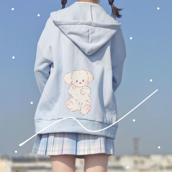 women's hoodies & sweatshirts cute dog print hoodie sweatshirt girl zip up women loose punk hip hop funny oversize korean high street, Black
women's hoodies & sweatshirts cute dog print hoodie sweatshirt girl zip up women loose punk hip hop funny oversize korean high street, Black