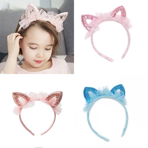 hair accessories sweet sequined shiny cat ear headband kids cute lace hairband trendy cosplay party children headwear, Slivery;white
hair accessories sweet sequined shiny cat ear headband kids cute lace hairband trendy cosplay party children headwear, Slivery;white