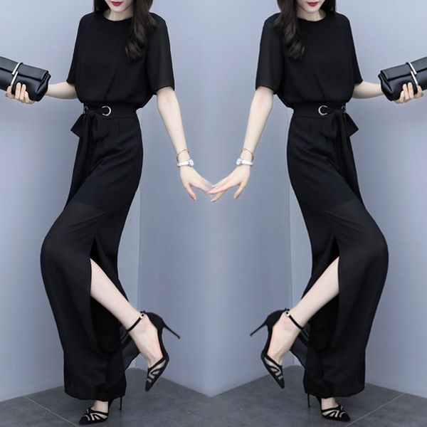 women's jumpsuits & rompers chiffon trendy womens jumpsuit combinaison femme fashion macacao feminino clothes for women, Black;white
women's jumpsuits & rompers chiffon trendy womens jumpsuit combinaison femme fashion macacao feminino clothes for women, Black;white