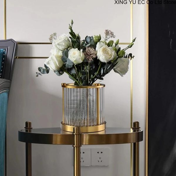 vases nordic glass vase decoration alloy shelf living room flower arrangement dried modern home
vases nordic glass vase decoration alloy shelf living room flower arrangement dried modern home