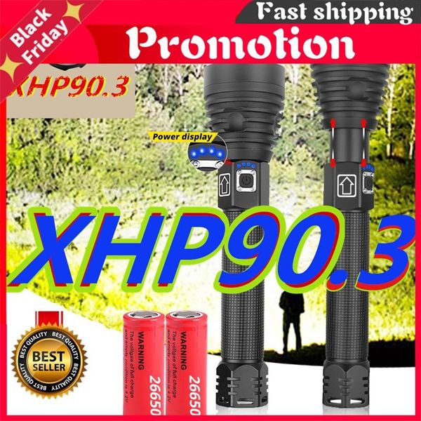 flashlights torches 2021 xhp90.3 powerful led xhp70.2 zoom tactical torch waterproof flash light 26650 usb rechargeable linterna
flashlights torches 2021 xhp90.3 powerful led xhp70.2 zoom tactical torch waterproof flash light 26650 usb rechargeable linterna