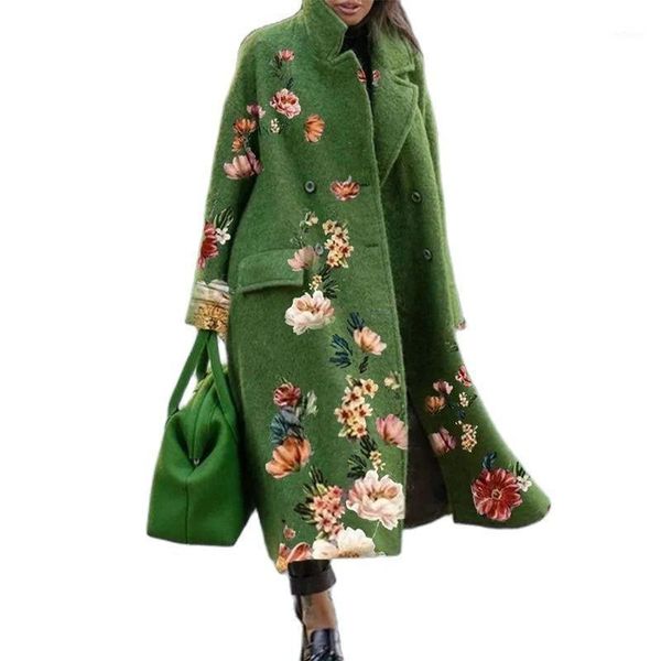 women's wool & blends autumn winter long sleeve pocket green outwear casual loose blend overcoat women vintage button cardigan jackets, Black
women's wool & blends autumn winter long sleeve pocket green outwear casual loose blend overcoat women vintage button cardigan jackets, Black