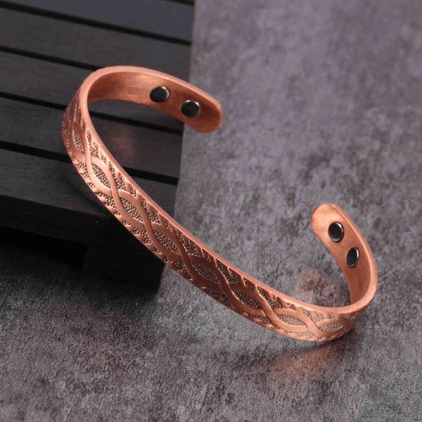 vinterly magnetic pure copper for women health energy love infinity bracelet femme adjustable cuff bracelets & bangles, Black
vinterly magnetic pure copper for women health energy love infinity bracelet femme adjustable cuff bracelets & bangles, Black