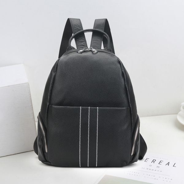 design handbag large capacity leather women can put a4 paper, fashionable and versatile head layer, cow hide, mommy backpack, women's c
design handbag large capacity leather women can put a4 paper, fashionable and versatile head layer, cow hide, mommy backpack, women's c