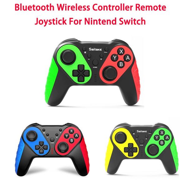 wireless bluetooth gamepad for switch pro controle gaming console joystick remote controller gamepads game controllers & joysticks 
wireless bluetooth gamepad for switch pro controle gaming console joystick remote controller gamepads game controllers & joysticks