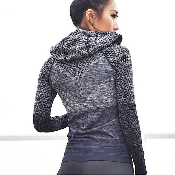 windproof hooded sport fitness jersey women long sleeve yoga outwear gym running coat autumn sports jacket sportswear jackets, Black;red
windproof hooded sport fitness jersey women long sleeve yoga outwear gym running coat autumn sports jacket sportswear jackets, Black;red
