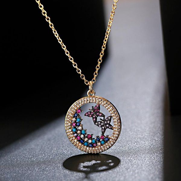 pendant necklaces gold butterfly pigeon necklace pandant zircon for women cz rainbow chain long collares de moda, Silver
pendant necklaces gold butterfly pigeon necklace pandant zircon for women cz rainbow chain long collares de moda, Silver