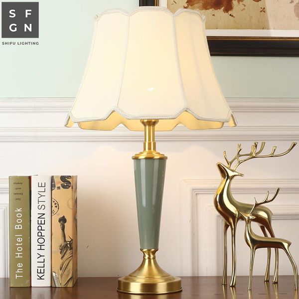table lamps copper lamp bedside ceramic high-end luxury for living room decorated bedroom led
table lamps copper lamp bedside ceramic high-end luxury for living room decorated bedroom led