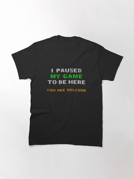 men's t-shirts i paused my game to be here you re welcome christmas edition clown t shirt men/women printed terror fashion, White;black
men's t-shirts i paused my game to be here you re welcome christmas edition clown t shirt men/women printed terror fashion, White;black