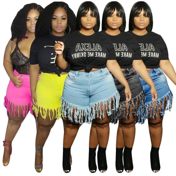 women's jeans shzq 2021 summer women solid tassels short plus size lady's nightclub high waist skinny denim shorts hoy selling, Blue
women's jeans shzq 2021 summer women solid tassels short plus size lady's nightclub high waist skinny denim shorts hoy selling, Blue
