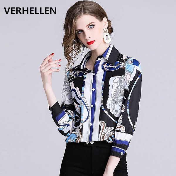 verhellen europe runway designer shirt autumn women long sleeve abstract print vintage blouse blusas mujer 210706, White
verhellen europe runway designer shirt autumn women long sleeve abstract print vintage blouse blusas mujer 210706, White