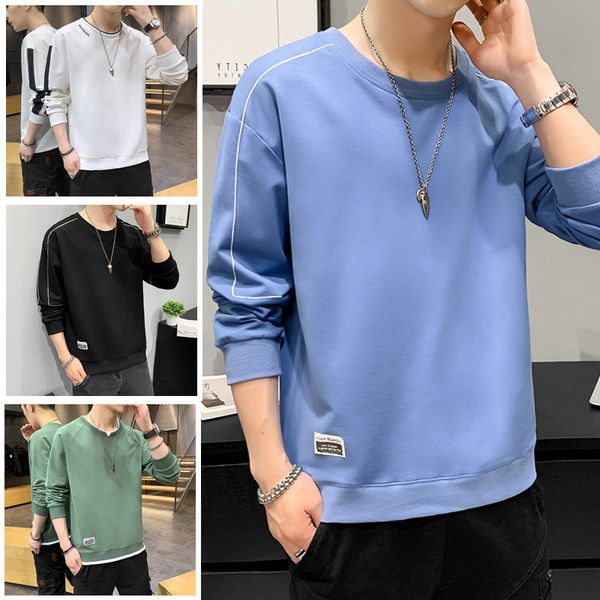 round sweater long sved ne 2021 spring and autumn trend cloth men's plush loose coat, Black
round sweater long sved ne 2021 spring and autumn trend cloth men's plush loose coat, Black