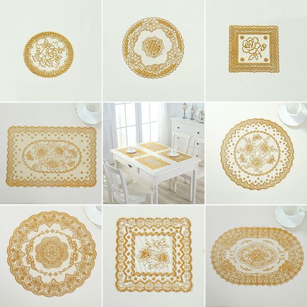 mats & pads 2pcs pvc material gold cup placemat household table mat kitchen accessories european wedding decoration mat.
mats & pads 2pcs pvc material gold cup placemat household table mat kitchen accessories european wedding decoration mat.