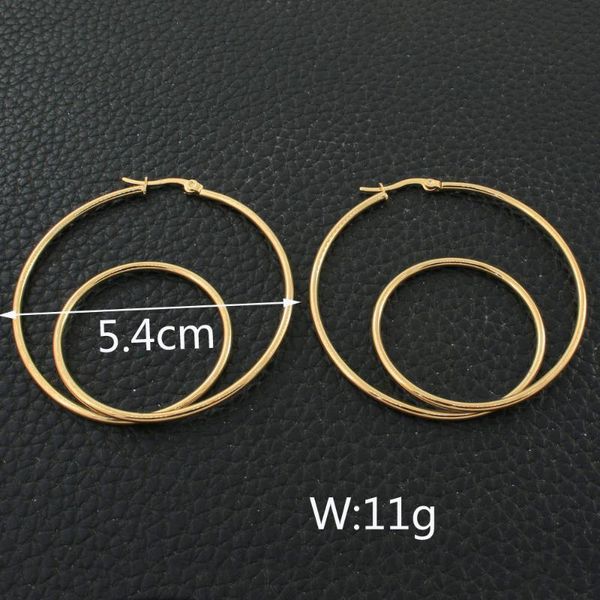hoop & huggie gold color fashion round stainless steel jewelry simple earrings personality store efgzcicp, Golden;silver
hoop & huggie gold color fashion round stainless steel jewelry simple earrings personality store efgzcicp, Golden;silver