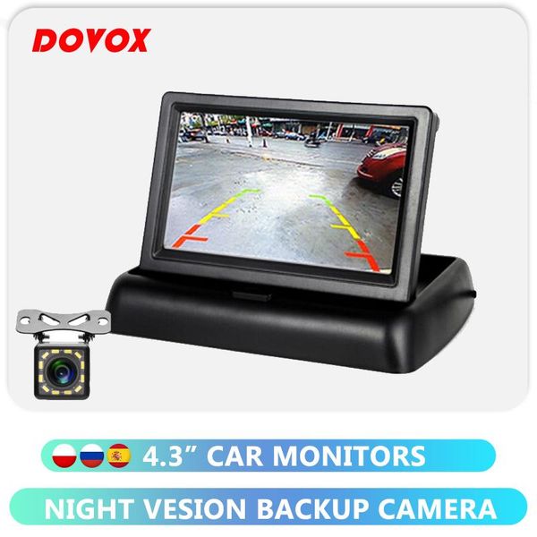 car video dovox monitor 4.3" rear reversing tft lcd screen auto night vision backup camera for vehicle
car video dovox monitor 4.3" rear reversing tft lcd screen auto night vision backup camera for vehicle