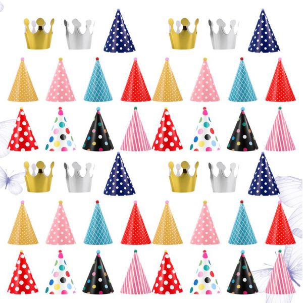 party hats 44pcs chic birthday paper hat creative children po props unique cap supplies favors for kids
party hats 44pcs chic birthday paper hat creative children po props unique cap supplies favors for kids