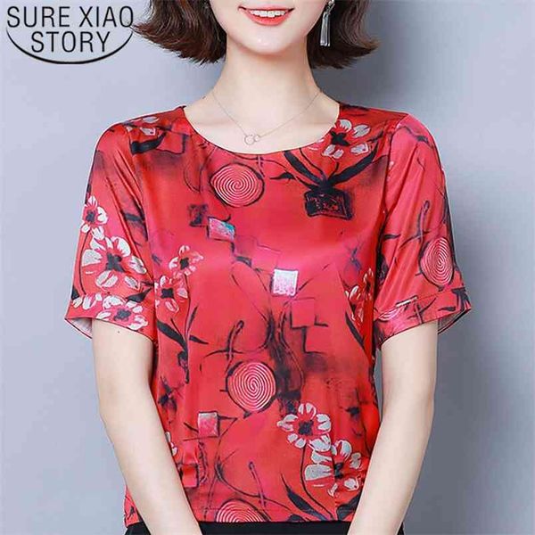 summer women blouses short sleeve o-neck clothing casual printed red and blue office lady 5656 50 210506, White
summer women blouses short sleeve o-neck clothing casual printed red and blue office lady 5656 50 210506, White