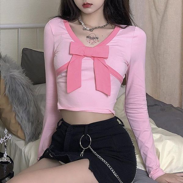 women crop sailr bow t shirt spring summer sweet bowtie pink slim elastic cropped tee japanese girls kawaii clothes women's tanks &, White
women crop sailr bow t shirt spring summer sweet bowtie pink slim elastic cropped tee japanese girls kawaii clothes women's tanks &, White