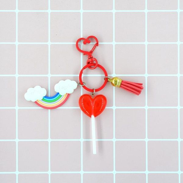 keychains heart lollipop key chain rings handbag charms women car ring party gift jewelry, Silver
keychains heart lollipop key chain rings handbag charms women car ring party gift jewelry, Silver