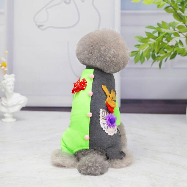 dog apparel contrast colors warm pet clothes four-legged casual deer shaped for autumn and winter thickened overalls dogs
dog apparel contrast colors warm pet clothes four-legged casual deer shaped for autumn and winter thickened overalls dogs