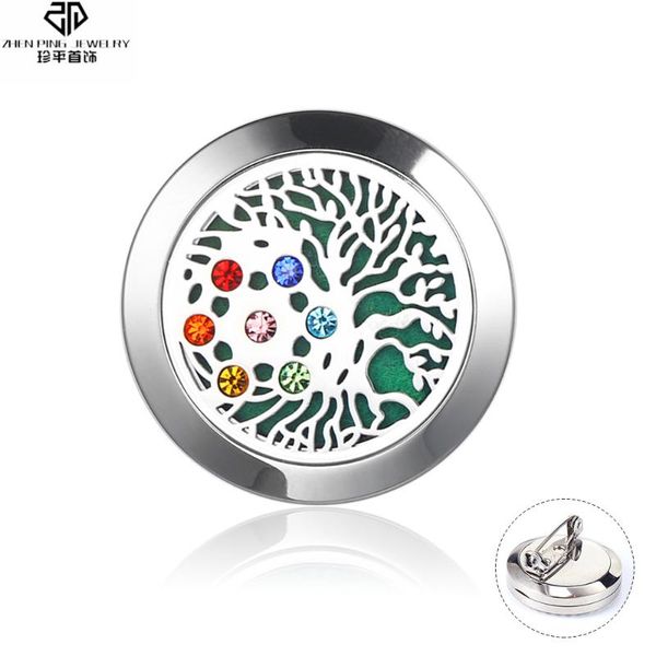 pins, brooches round stainless steel perfume diffuser brooch chakra essential oil crystal magnetic locket, Gray
pins, brooches round stainless steel perfume diffuser brooch chakra essential oil crystal magnetic locket, Gray