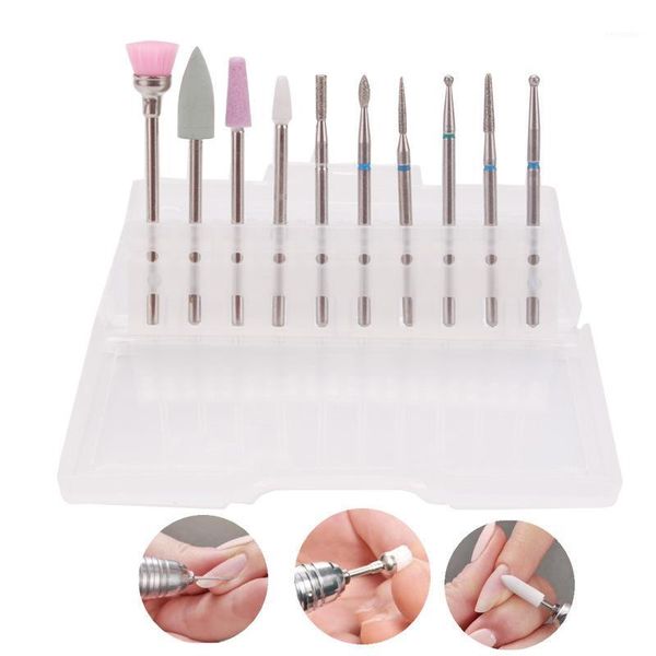 10pcs ceramic diamond nail art drill bit set milling cutter clean electric rotary files burr manicure pedicure cuticle tool1
10pcs ceramic diamond nail art drill bit set milling cutter clean electric rotary files burr manicure pedicure cuticle tool1