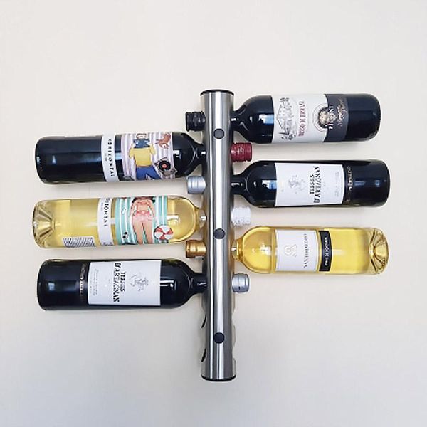 tablewine racks bottles holders stainless steel rack bar wall mounted household storage kitchen holder 12 / 8pcs
tablewine racks bottles holders stainless steel rack bar wall mounted household storage kitchen holder 12 / 8pcs