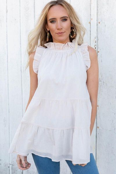 women's tanks & camis women tank 2021 summer brown white frill collar sleeveless knitted tiered flowy fashion solid ladies clothes
women's tanks & camis women tank 2021 summer brown white frill collar sleeveless knitted tiered flowy fashion solid ladies clothes