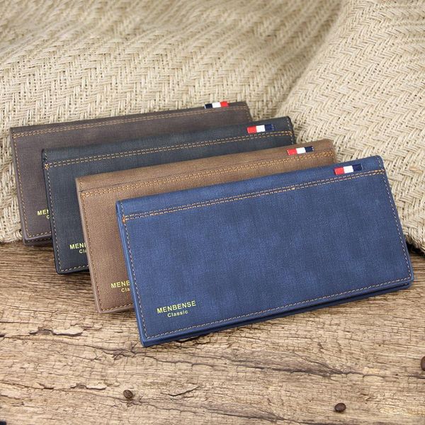 wallets pu leather men's wallet long bifold purse fashion money bag for men cash coin pocket card holder clutch male, Red;black
wallets pu leather men's wallet long bifold purse fashion money bag for men cash coin pocket card holder clutch male, Red;black