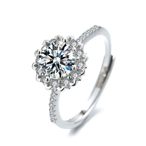 2 ct (8.2mm) moissanite ring real 925 silver bridal engagement rings adjustable size wedding fine jewelry for women, Golden;silver
2 ct (8.2mm) moissanite ring real 925 silver bridal engagement rings adjustable size wedding fine jewelry for women, Golden;silver
