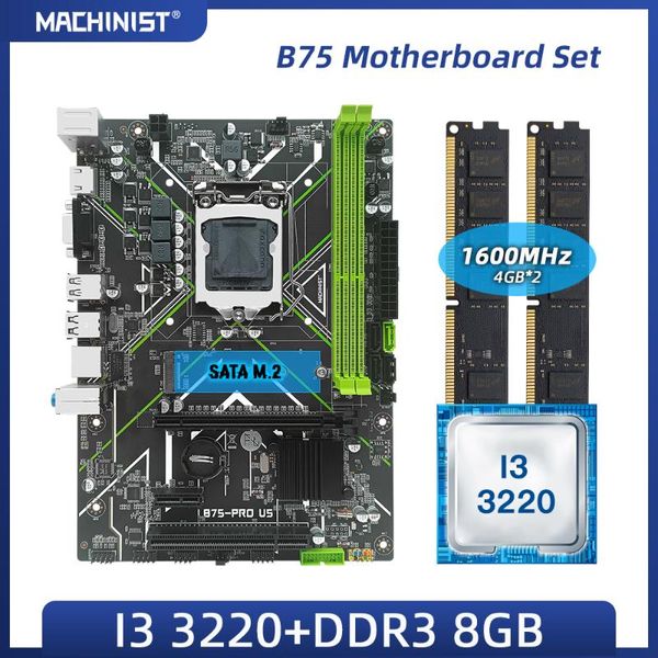 motherboards machinist b75 motherboard lga1155 kit with intel i3 3220processor ddr3 8g(2*4g)1600mhzram memory sata2 sata3 ngff m.2 b75-pro-u
motherboards machinist b75 motherboard lga1155 kit with intel i3 3220processor ddr3 8g(2*4g)1600mhzram memory sata2 sata3 ngff m.2 b75-pro-u