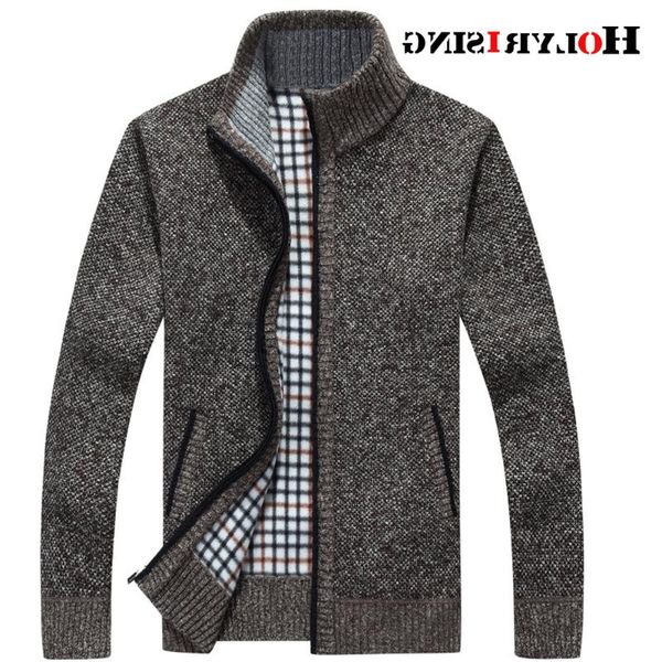 men's sweaters sweater men causal hombre cardigan zipper knitted warm knitwear stand collar clothing man outwear 18316-5, White;black
men's sweaters sweater men causal hombre cardigan zipper knitted warm knitwear stand collar clothing man outwear 18316-5, White;black