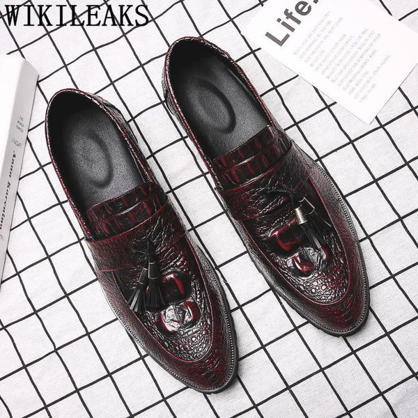 dress shoes crocodile wedding men italian fashion zapatos oxford hombre de vestir formal, Black
dress shoes crocodile wedding men italian fashion zapatos oxford hombre de vestir formal, Black