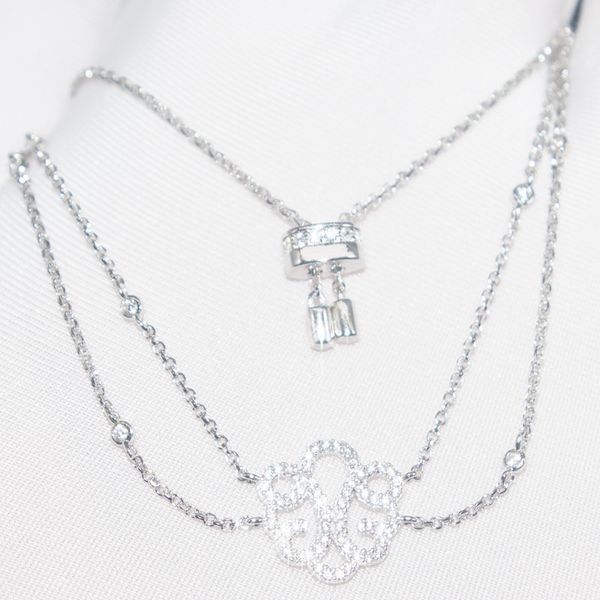 a family s925 sterling silver necklace female diamond inlaid hollow clavicle chain accessories temperament anti allergy
a family s925 sterling silver necklace female diamond inlaid hollow clavicle chain accessories temperament anti allergy