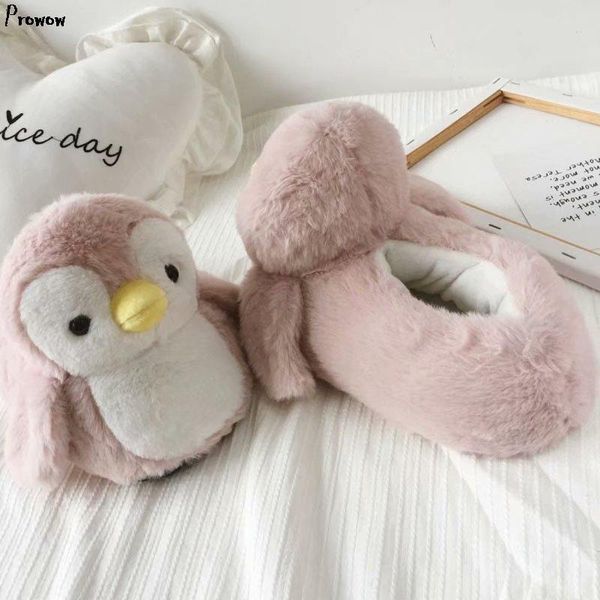 girl indoor pink penguin warm slippers cute animal winter home cotton plush head silent flor shoes, Black
girl indoor pink penguin warm slippers cute animal winter home cotton plush head silent flor shoes, Black