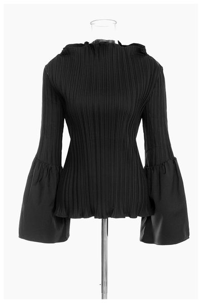 pants msxu stylish chic fashion plied coat hanger thin casual office women's blouse, White
pants msxu stylish chic fashion plied coat hanger thin casual office women's blouse, White