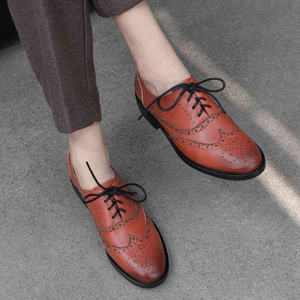 dress shoes women's british-style flat shoes genuine leather sculpted bullock ladies slide into flats casual y4o5, Black
dress shoes women's british-style flat shoes genuine leather sculpted bullock ladies slide into flats casual y4o5, Black