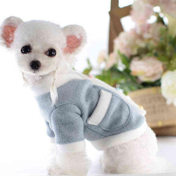 pet cloth autumn and winter dog vip frosted sweater student skirt pet two feet
pet cloth autumn and winter dog vip frosted sweater student skirt pet two feet
