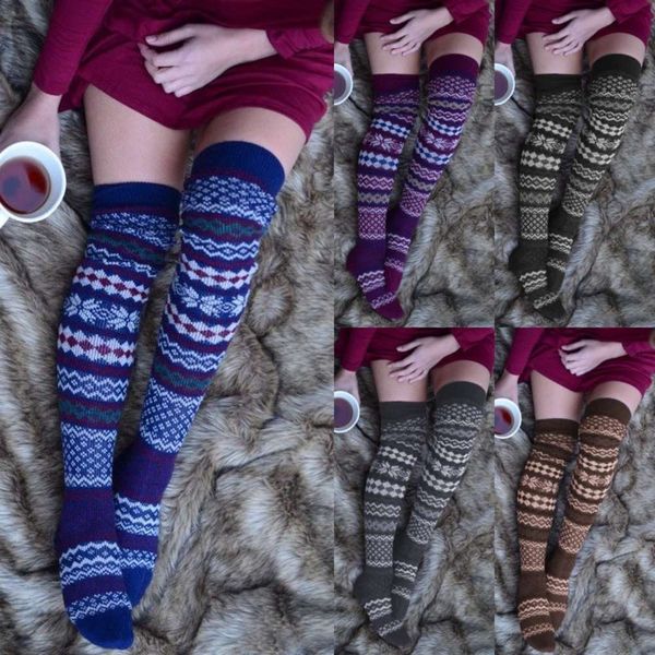 wool women over knee knit long socks winter thigh-highs warm stocking girl, Black;white
wool women over knee knit long socks winter thigh-highs warm stocking girl, Black;white