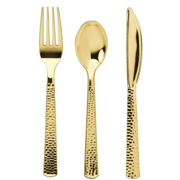 disposable dinnerware 75 pcs of party tableware set plastic golden knife fork and spoon combination for wedding birthday decoration
disposable dinnerware 75 pcs of party tableware set plastic golden knife fork and spoon combination for wedding birthday decoration