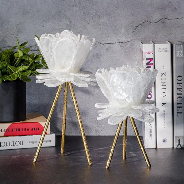 candle holders natural crystal stone splicing flower holder with stand romantic dinner glass table decor furnishings
candle holders natural crystal stone splicing flower holder with stand romantic dinner glass table decor furnishings